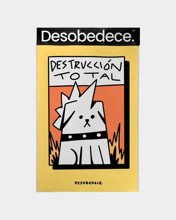 Poster Destrucción Total